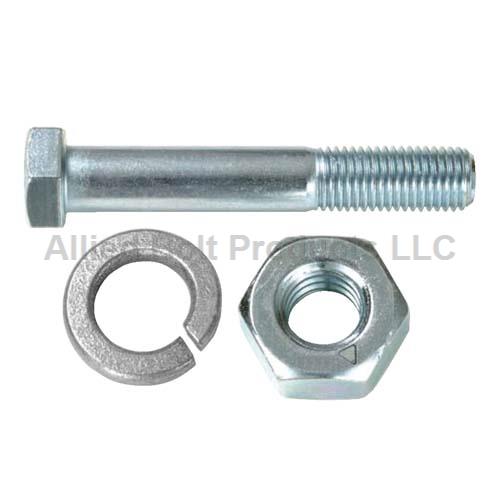 5/16" X 2-1/2" HEX BOLT  W/ NUT AND WASHER
